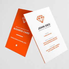 Non Laminated Business Card