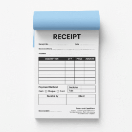 NCR Invoice/Bill Book Printing - A5 Size